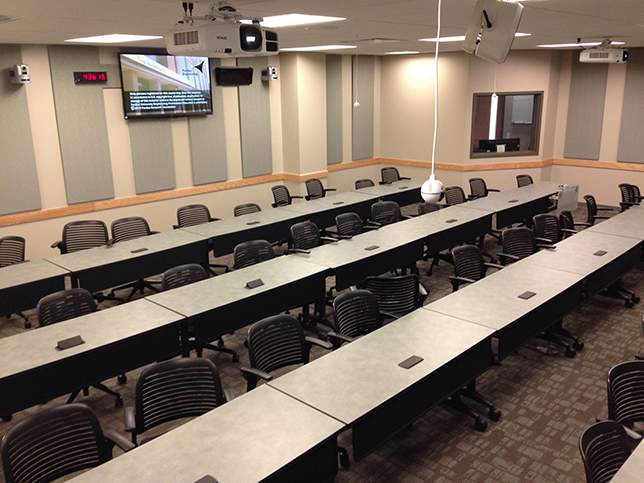 Purdue distance learning classroom