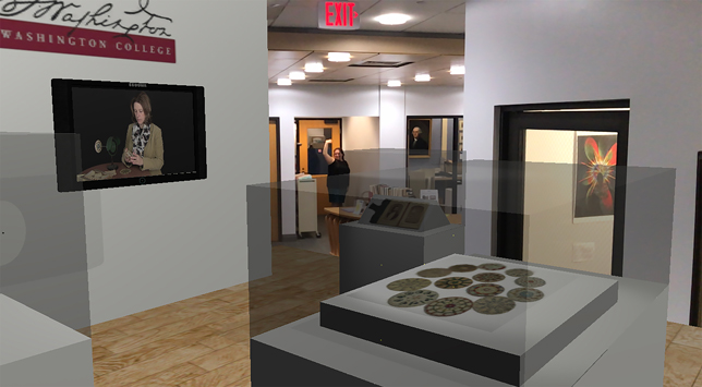 Washington College's prototype Pocket Museum app