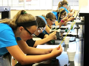 This summer, 1,600 girls will attend STEM-related summer camps in 21 locations around the United States.