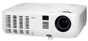 The sub-$600 NEC V260X includes an HDMI input and support for networking and control via Ethernet.