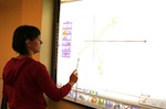 classroom space design, Oregon State University, classroom whiteboards, interactive whiteboards, North Carolina State University, SCALE-UP, Student Centered Active Learning Environment for Undergraduate Programs, Convia, Hitachi StarBoard, school technology, campus technology, educational technology, technology in k-12 education