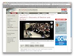 MIT OpenCourseWare screen shot