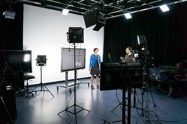 Princeton video production studio