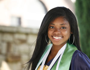 black female graduate