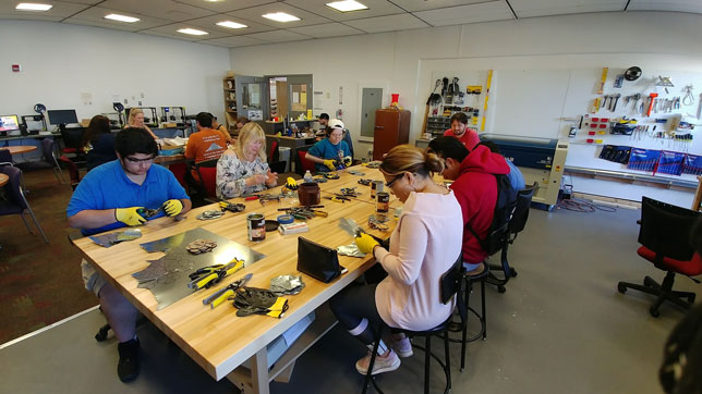 College of the Canyons makerspace