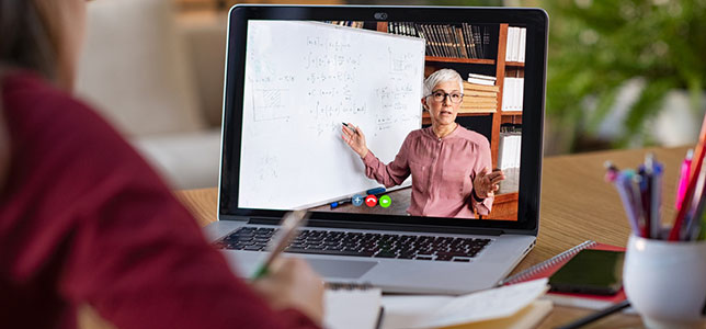 Distance learning demands a virtual classroom approach