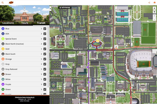 Campus Maps  Oklahoma State University