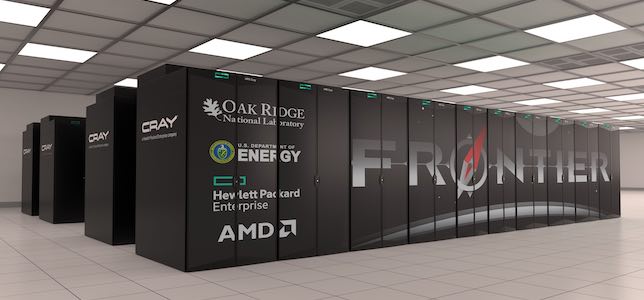 Frontier supercomputer