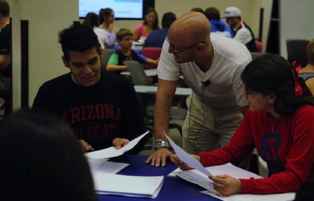 In new active-learning spaces on the University of Arizona  campus, classes will shift from being focused on lecturing to stronger engagement by and with students.