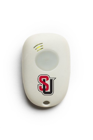 The React Sidekick can be connected to a network that may include campus security officers.