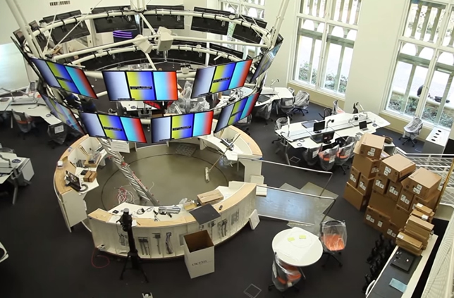 University of Southern California's converged media center is a 20,000-square-foot facility with multipurpose television, radio and direct-to-Web video broadcast studios that allow students to stream professional-caliber programming to any of those media.
