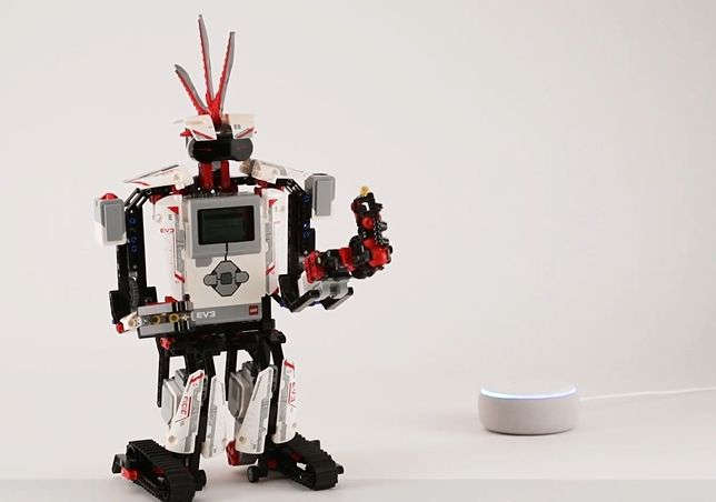 LEGO and Amazon Voice/Robotics Challenge