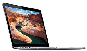 The 13-inch MacBook Pro offers a screen resolution of 2,560 x 1,600 pixels.