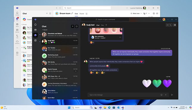 new unified Microsoft Teams app