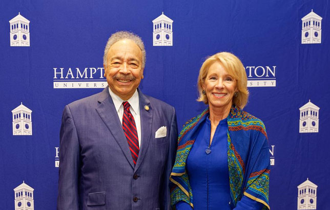 William Harvey, Hampton University