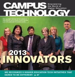 CT Magazine Cover -- July 2013, "2013 Innovators"