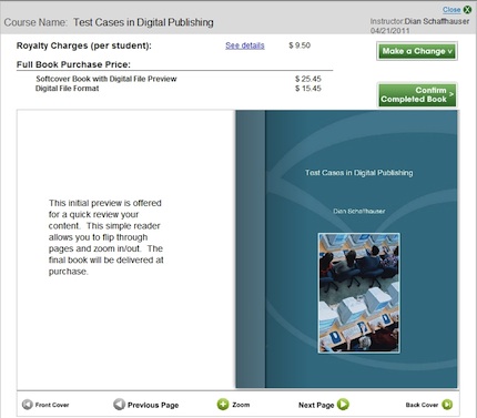 A sample textbook from AcademicPub service that incorporates copyrighted and non-copyrighted source material.
