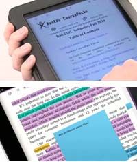 Version 1.5 iOS-based software lets users highlight and annotate materials.