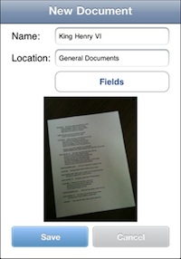  Laserfiche Mobile supports cropping, straightening, and text recognition.