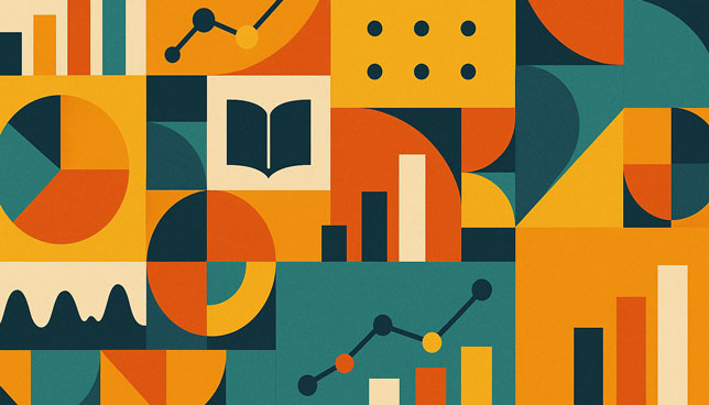 charts, graphs, and shapes