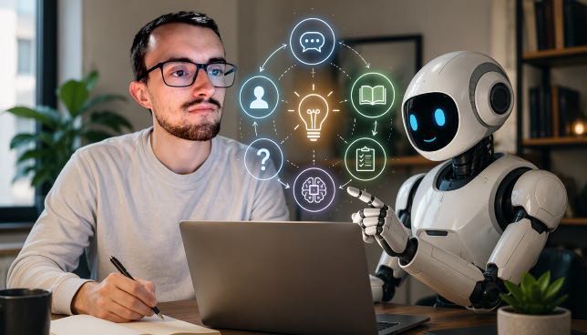 CIS Sandbox Tutor Eli Blouin at Bentley University imagines a future technology learning partner that supports curiosity, critical thinking, feedback, and personalized learning. 