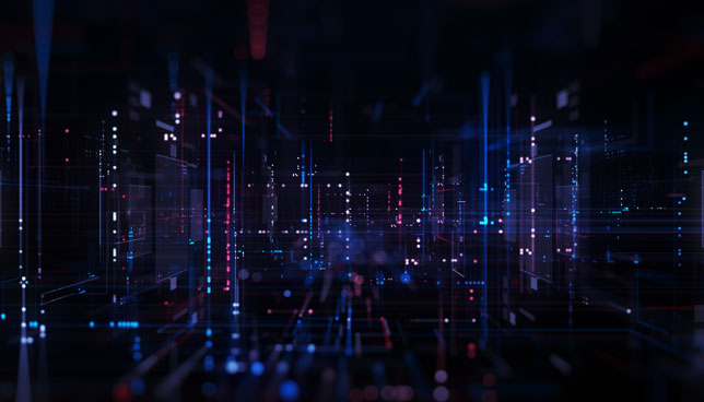 Technology Digital Data Abstract Background