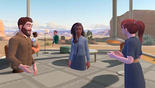 Teams virtual meeting space