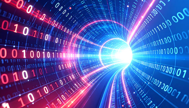 Binary data tunnel