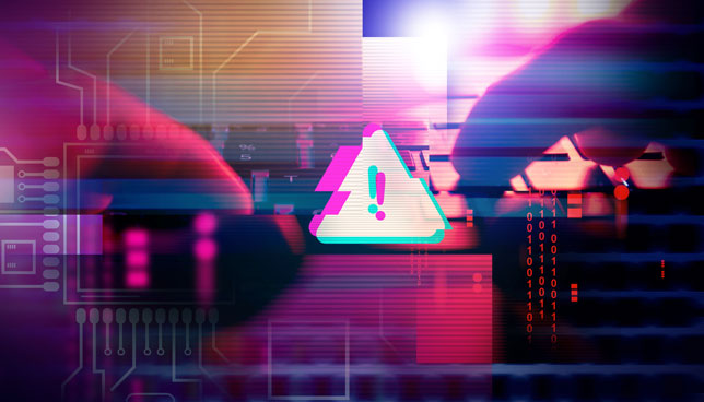 abstract malware attack
