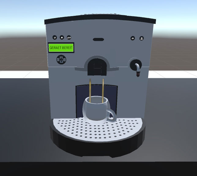 virtual coffee maker