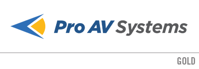 Pro AV Systems: Gold Sponsor