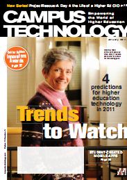 Campus Technology: January 2011 cover shot