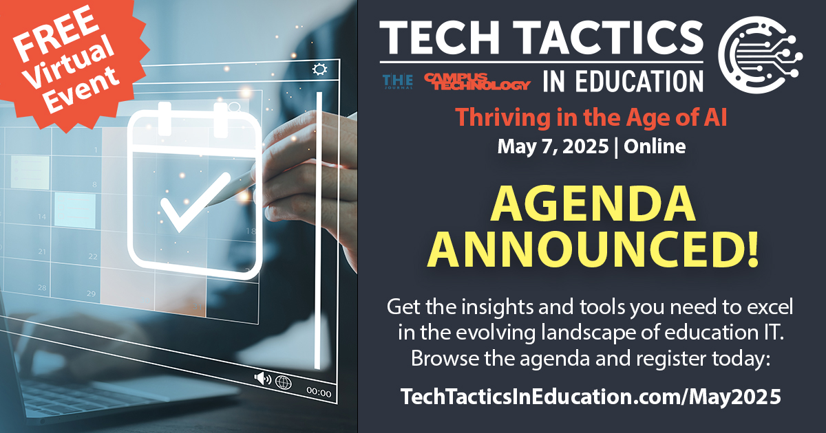 2025 Tech Tactics in Education Conference Agenda Announced