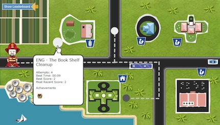 Lambton College game screen prototype