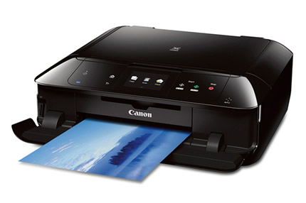 The Pixma MG7520 allows users to access images from a local drive or social media platform and work on a single project across multiple devices.