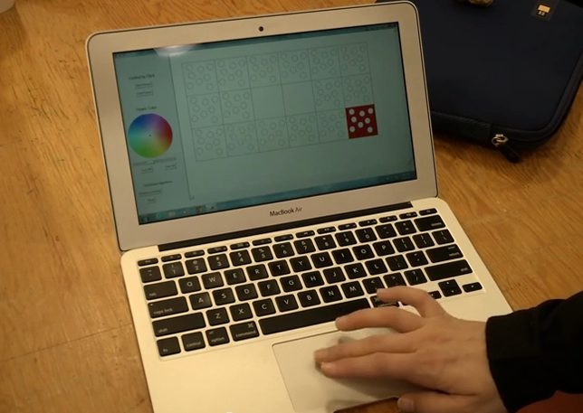 Users control the robotic garden with a Bluetooth-enabled tablet or laptop.