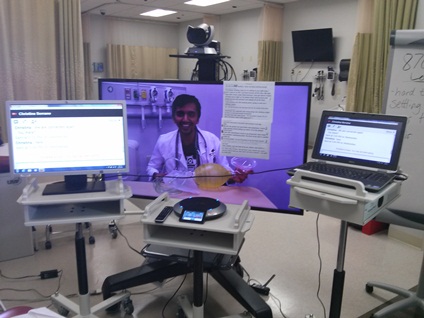 telemedicine video conferencing at U Arkansas